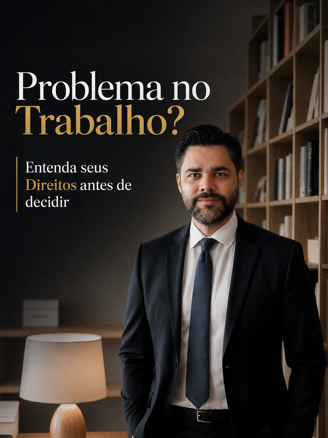 Dr. Fernando Paulino em escritório de advocacia
